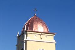 Realizzazione di cupola in rame per capitello